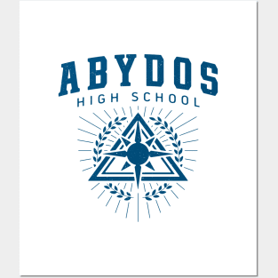 Abydos High School Emblem Posters and Art